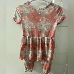 Ready Ser Romper Twirl 6-12M Sparkles Design